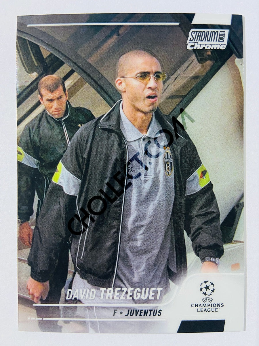 David Trezeguet - Juventus 2022 Topps Stadium Club Chrome UCL #38