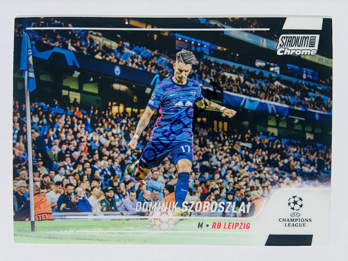 Dominik Szoboszlai - RB Leipzig 2022 Topps Stadium Club Chrome UCL #39