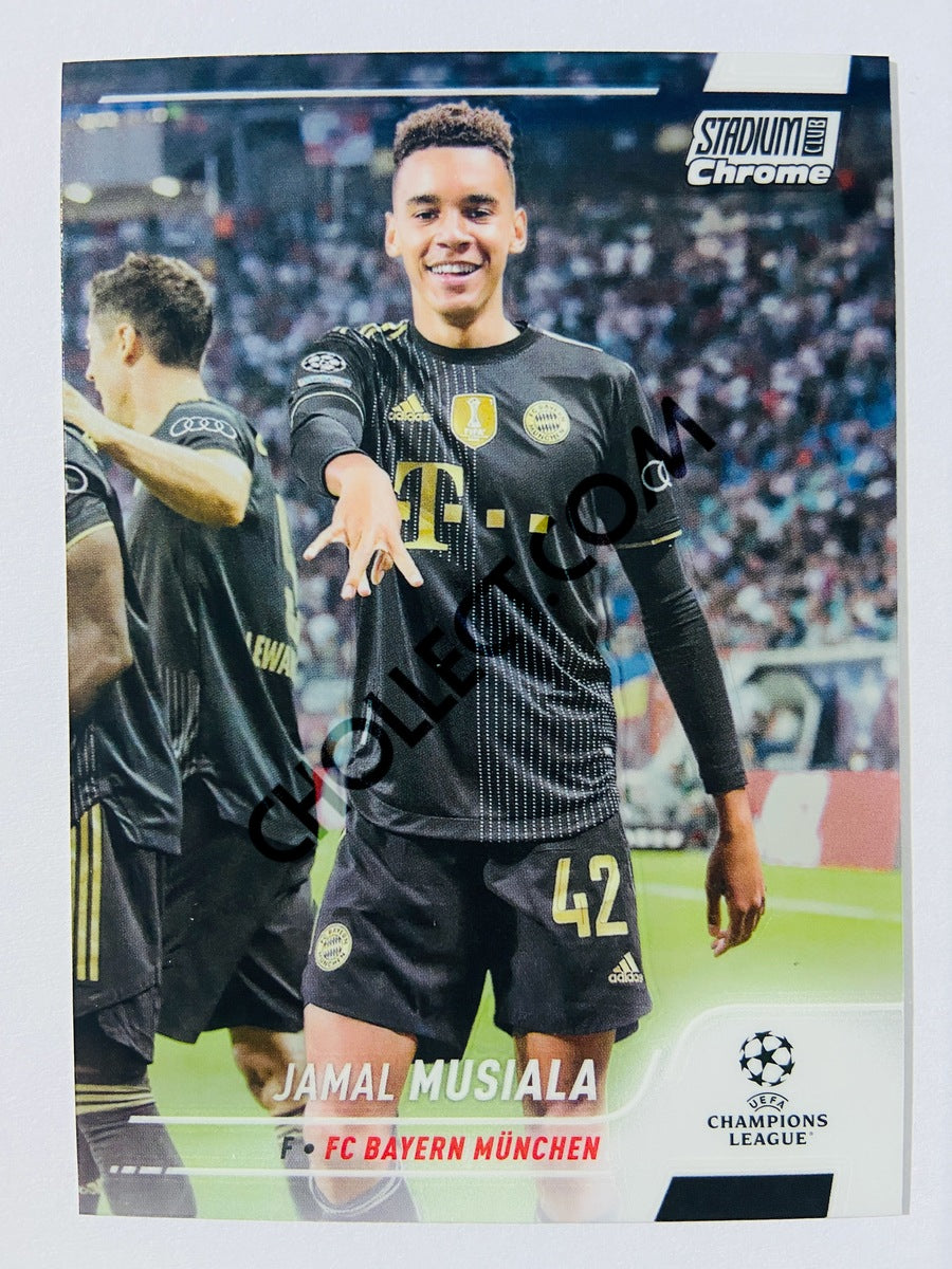 Jamal Musiala - FC Bayern München 2022 Topps Stadium Club Chrome UCL #42