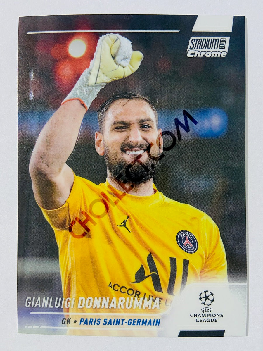 Gianluigi Donnarumma - Paris Saint-Germain 2022 Topps Stadium Club Chrome UCL #50