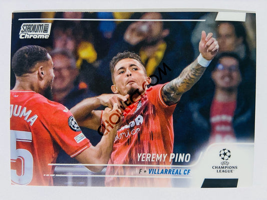 Yeremy Pino - Villarreal CF 2022 Topps Stadium Club Chrome UCL #51