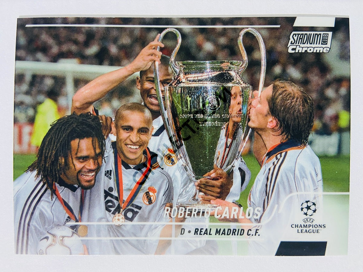 Roberto Carlos - Real Madrid C.F. 2022 Topps Stadium Club Chrome UCL #57