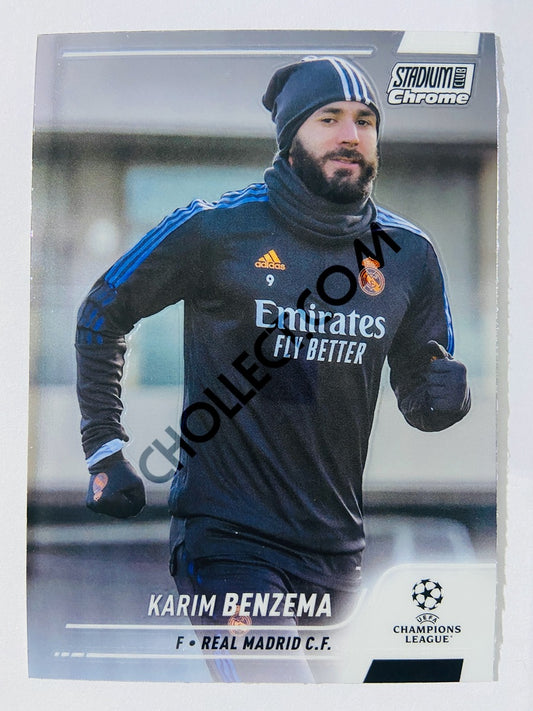 Karim Benzema - Real Madrid C.F. 2022 Topps Stadium Club Chrome UCL #68