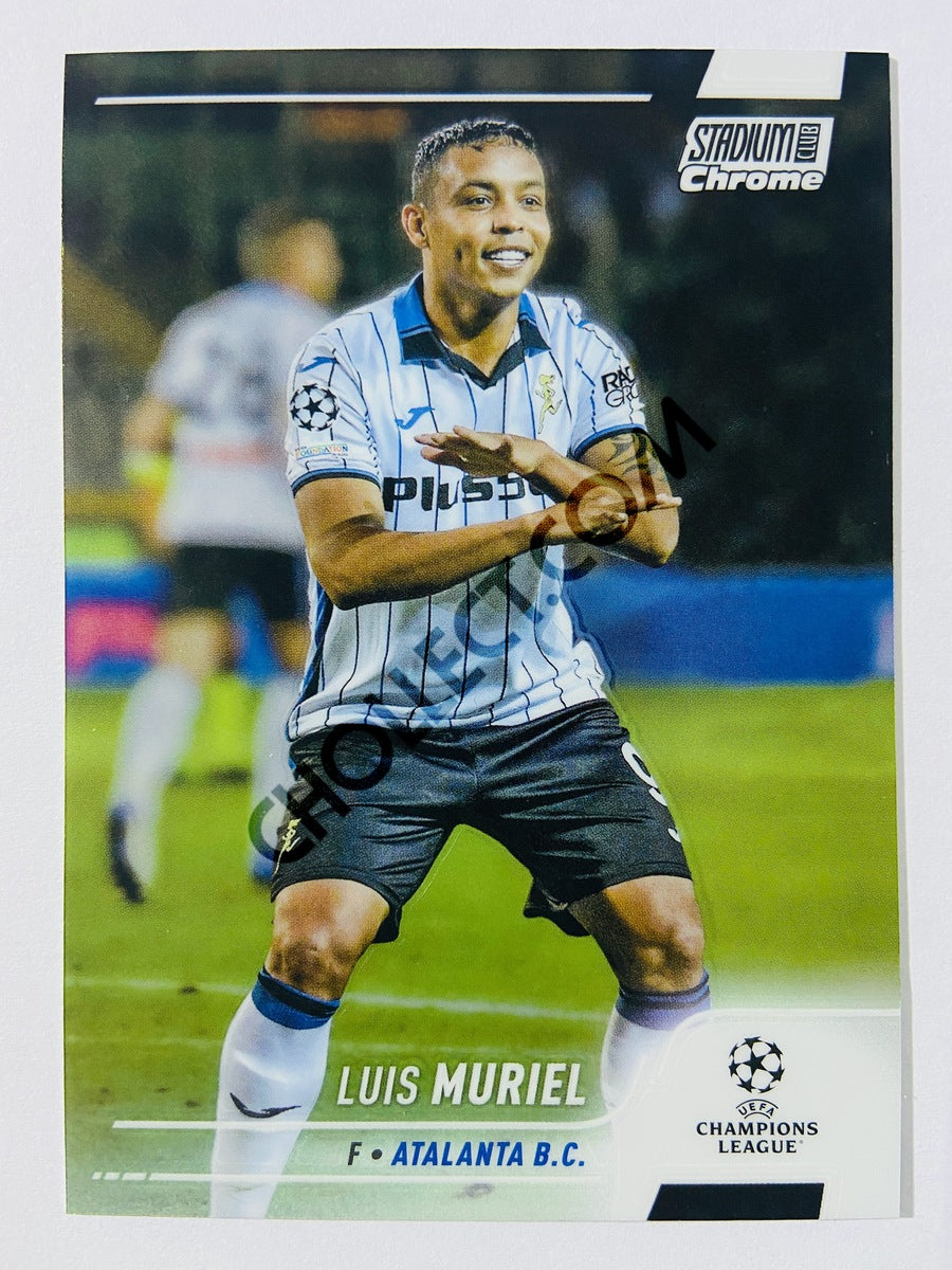 Luis Muriel - Atalanta B.C. 2022 Topps Stadium Club Chrome UCL #71