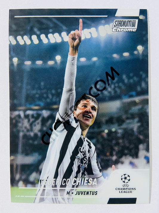 Federico Chiesa - Juventus 2022 Topps Stadium Club Chrome UCL #74