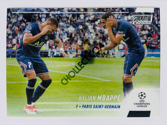 Kylian Mbappé - Paris Saint-Germain 2022 Topps Stadium Club Chrome UCL #75