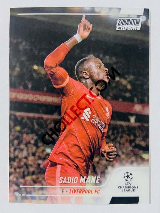 Sadio Mané - Liverpool FC 2022 Topps Stadium Club Chrome UCL #82