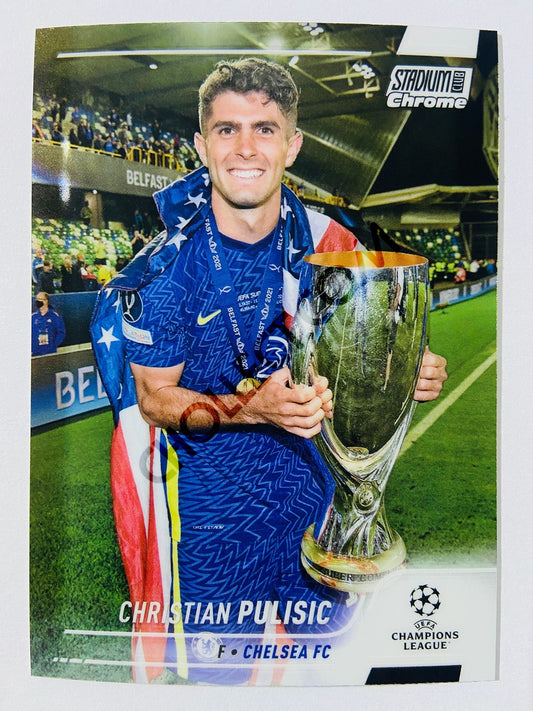 Christian Pulisic - Chelsea FC 2022 Topps Stadium Club Chrome UCL #85