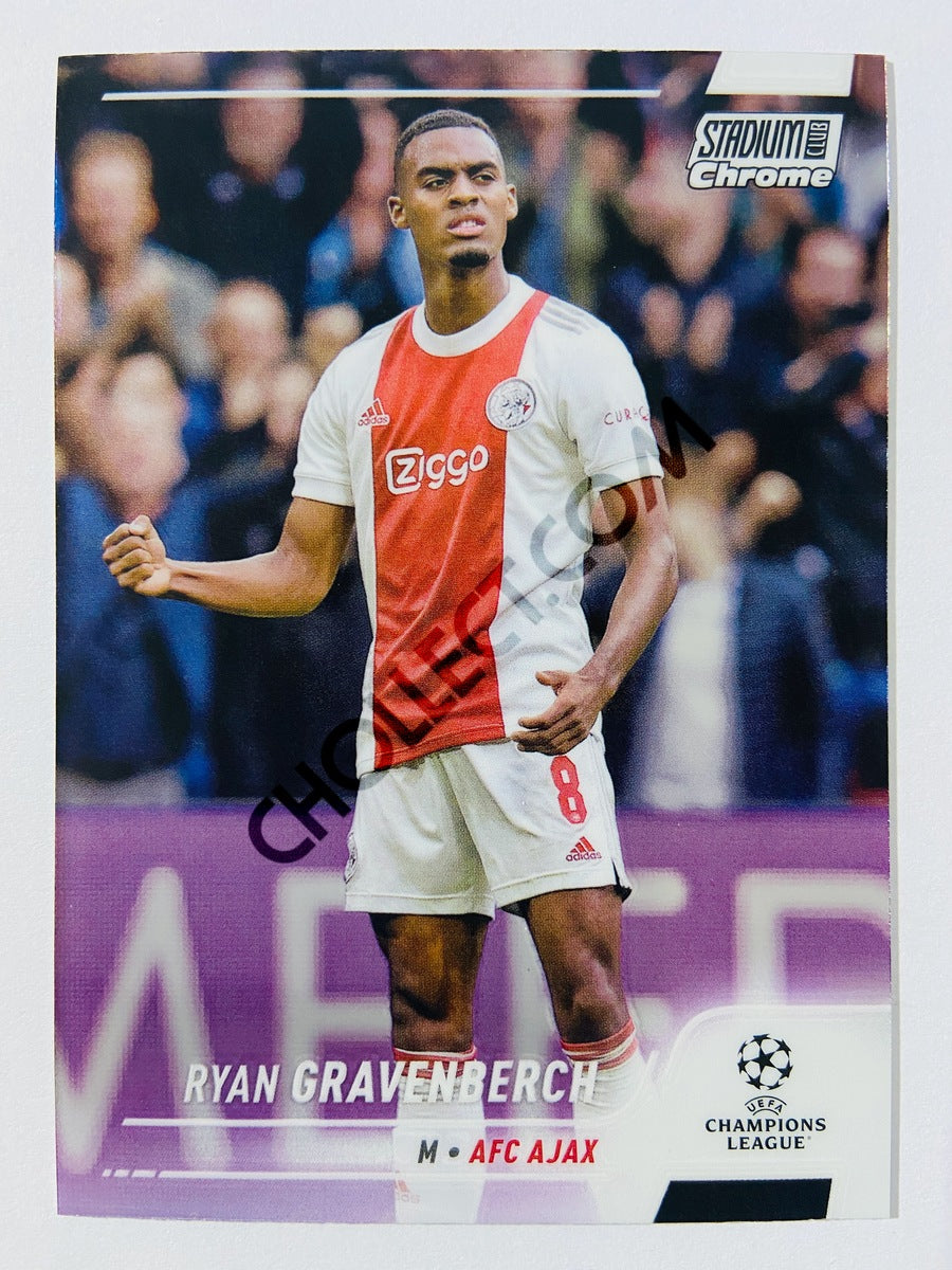 Ryan Gravenberch - AFC Ajax 2022 Topps Stadium Club Chrome UCL #86