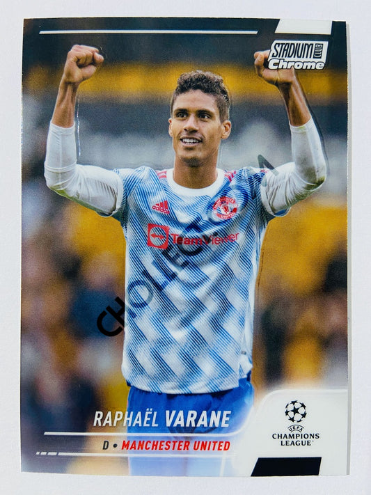 Raphael Varane - Manchester United 2022 Topps Stadium Club Chrome UCL #88