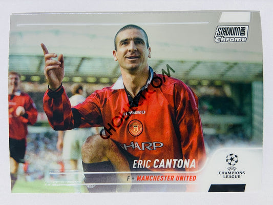 Eric Cantona - Manchester United 2022 Topps Stadium Club Chrome UCL #99