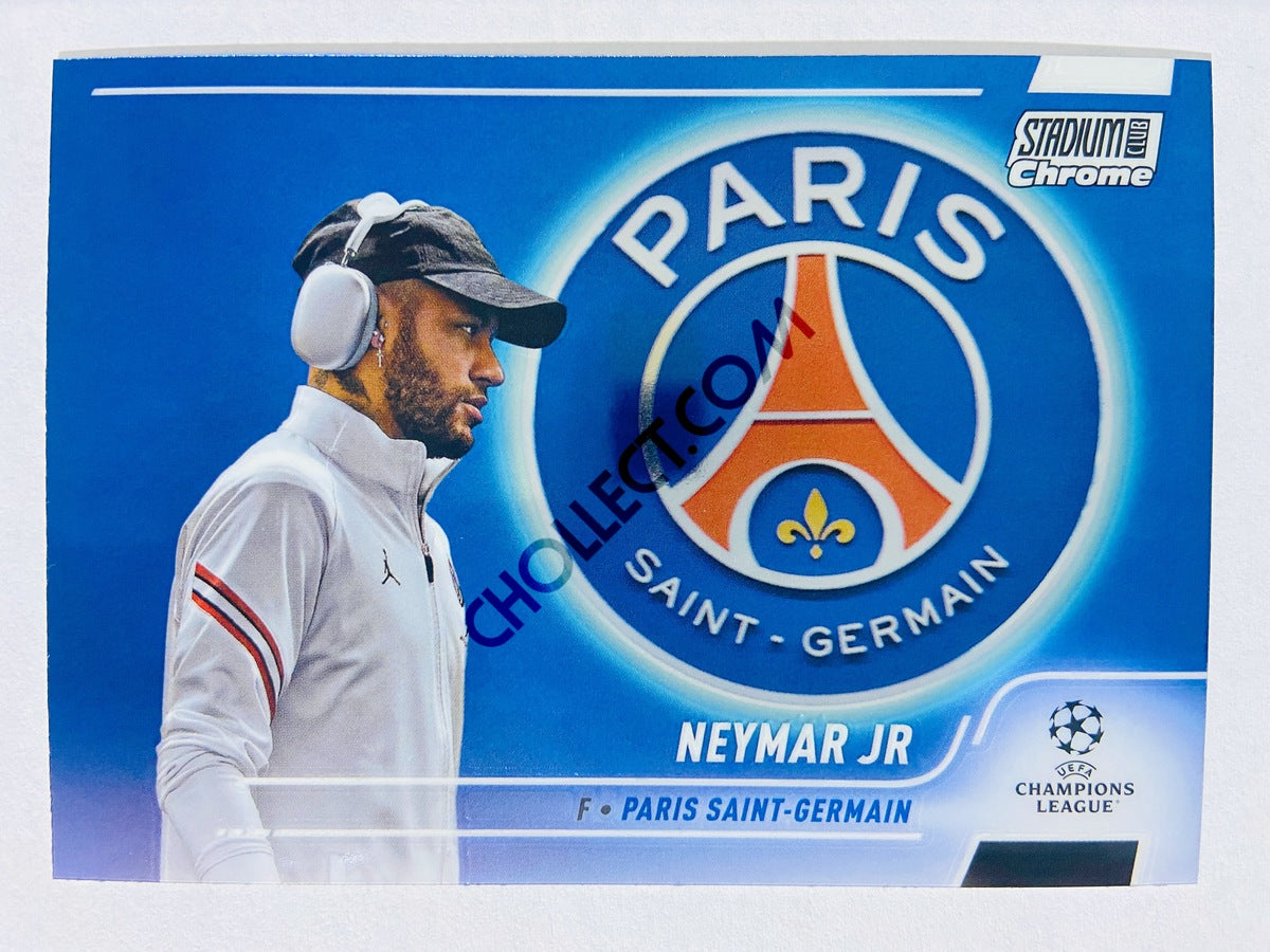 Neymar Jr - Paris Saint-Germain 2022 Topps Stadium Club Chrome UCL #100