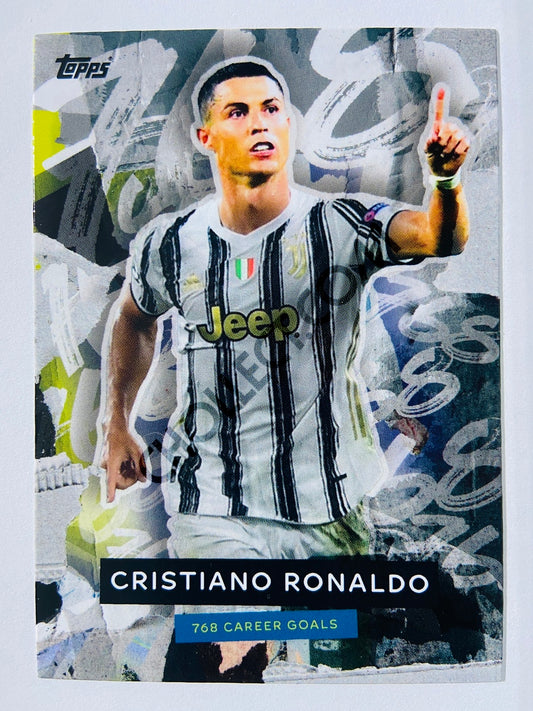 Cristiano Ronaldo - Juventus 2021 Topps 768 Career Goals