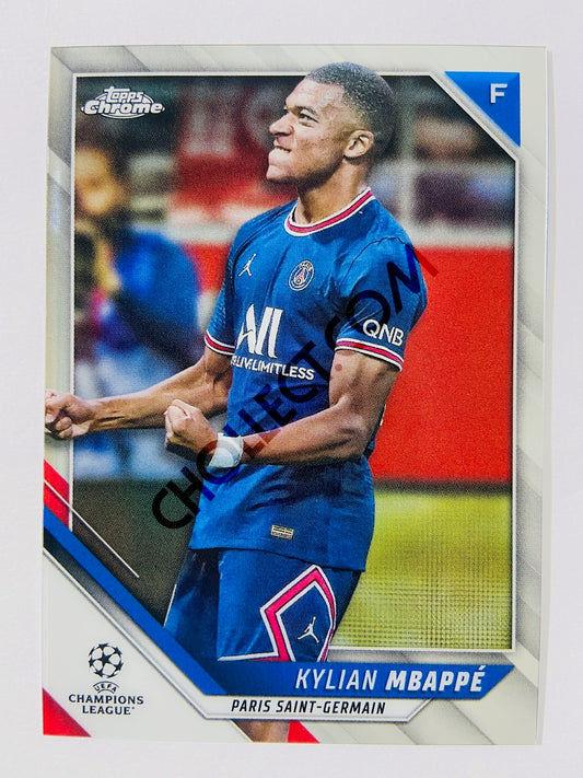 Kylian Mbappe – Paris Saint-Germain 2021-22 Topps Chrome UEFA Champions League #1