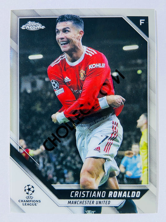 Cristiano Ronaldo - Manchester United 2021-22 Topps Chrome UCL #10