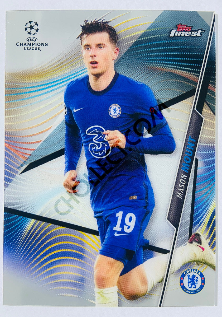 Mason Mount - Chelsea FC 2021 Topps Finest UCL #11