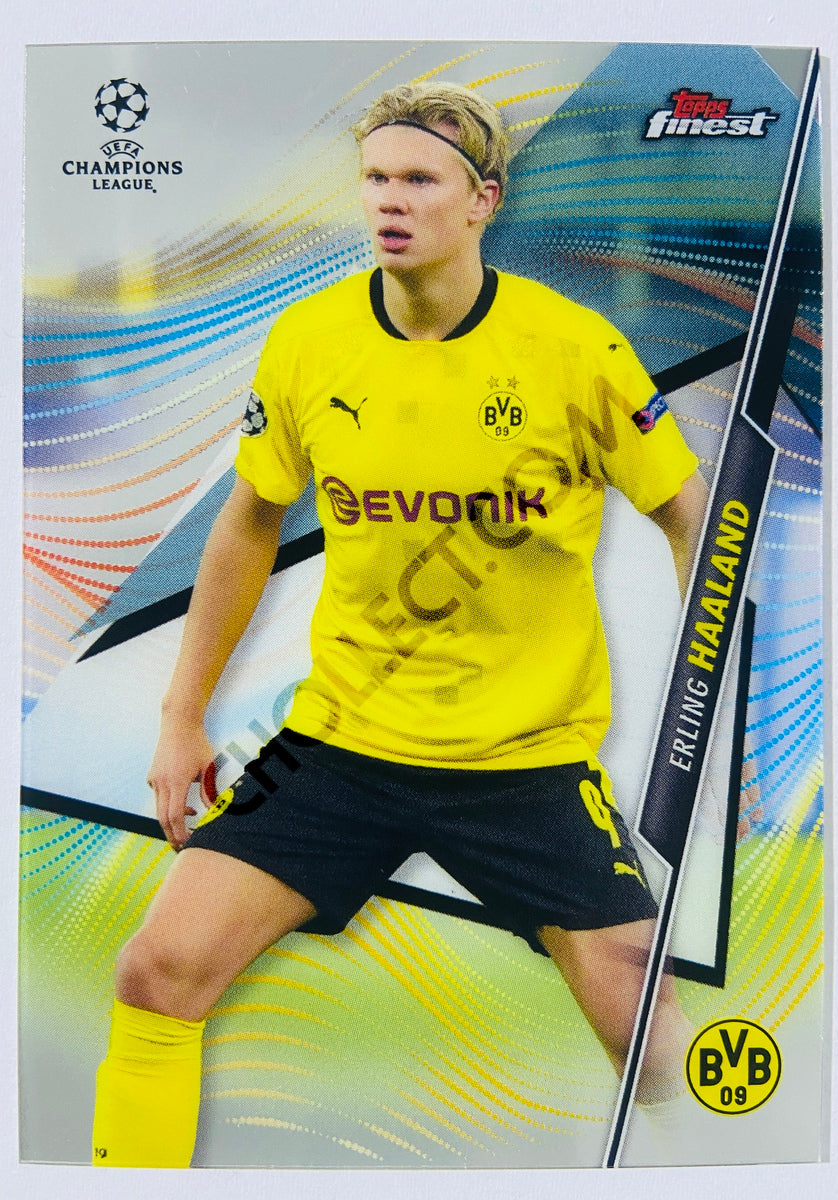 Erling Haaland - Borussia Dortmund 2021 Topps Finest UCL #24