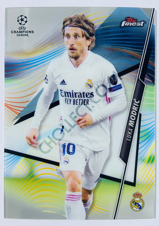 Luka Modric - Real Madrid CF 2021 Topps Finest UCL #33