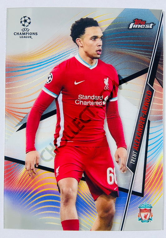 Trent Alexander-Arnold - Liverpool FC 2021 Topps Finest UCL #56