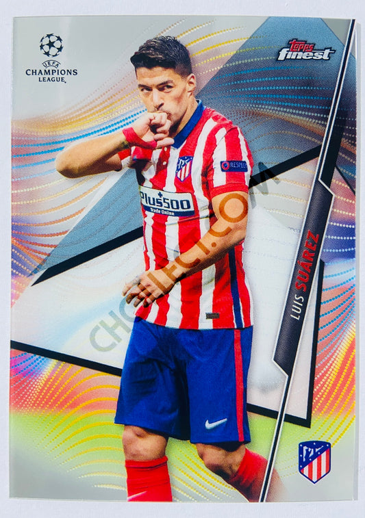 Luis Suarez - Atletico de Madrid 2021 Topps Finest UCL #59