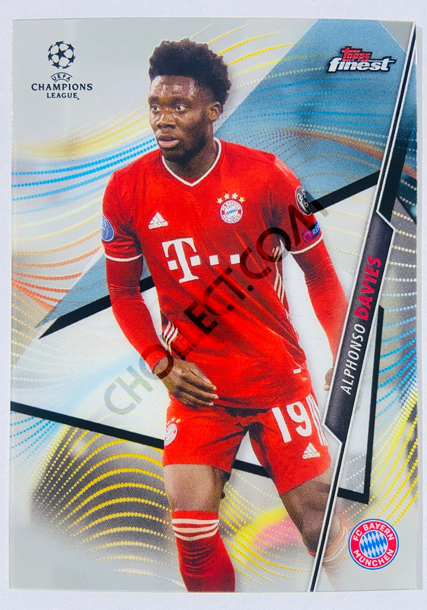 Alphonso Davies - FC Bayern Munich 2021 Topps Finest UCL #69