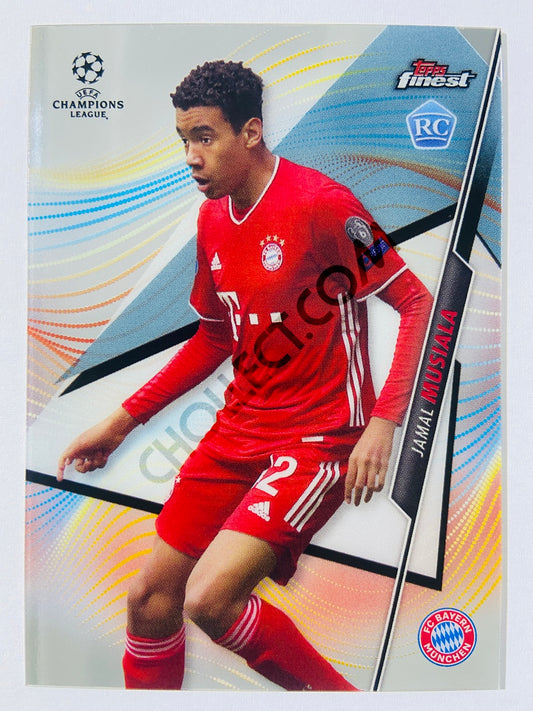 Jamal Musiala - FC Bayern Munich 2021 Topps Finest UCL RC Rookie #45