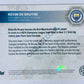 Kevin de Bruyne - Manchester City 2021 Topps Now UCL First Manchester City FC Player to Score in Semi-Finals #69