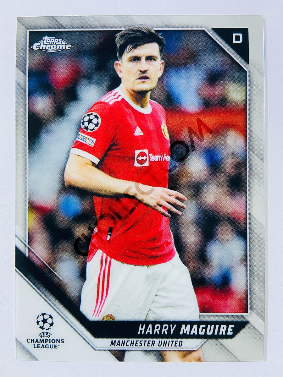 Harry Maguire - Manchester United 2021-22 Topps Chrome UCL #32