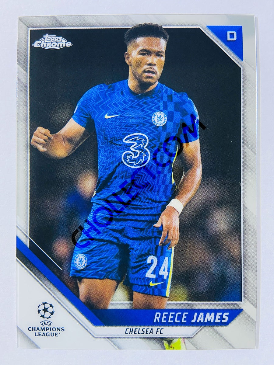 Reece James - Chelsea FC 2021-22 Topps Chrome UCL #35