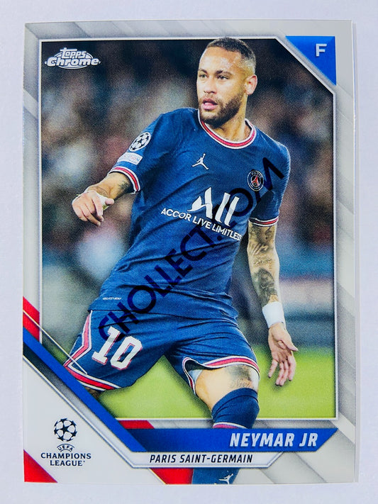 Neymar Jr - Paris Saint-Germain 2021-22 Topps Chrome UCL #50