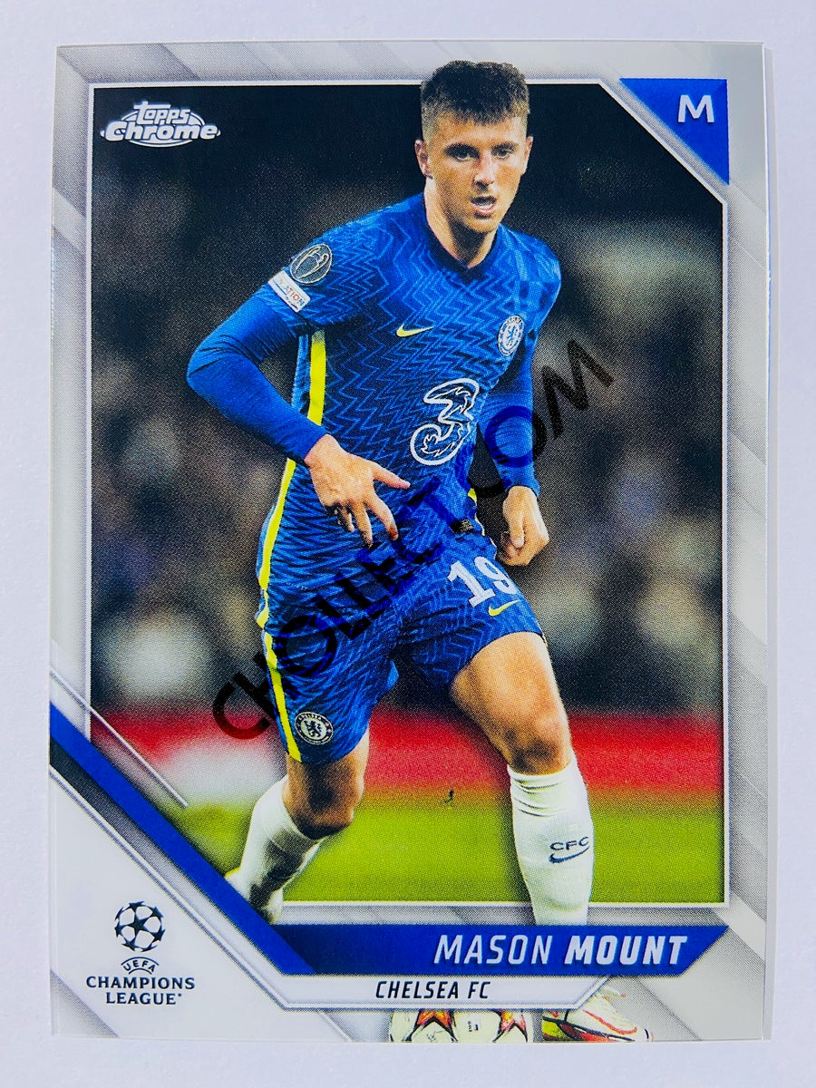 Mason Mount - Chelsea FC 2021-22 Topps Chrome UCL #77