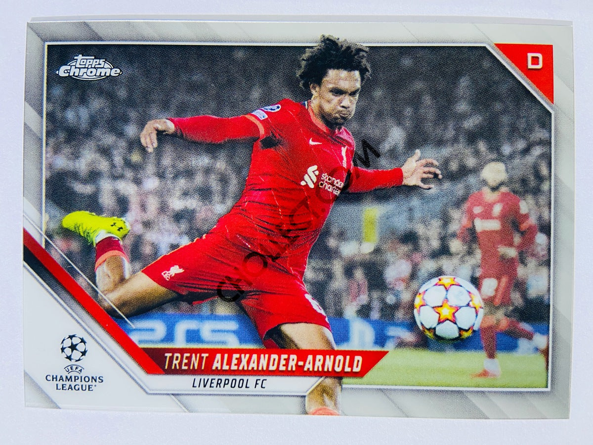 Trent Alexander-Arnold - Liverpool FC 2021-22 Topps Chrome UCL #99