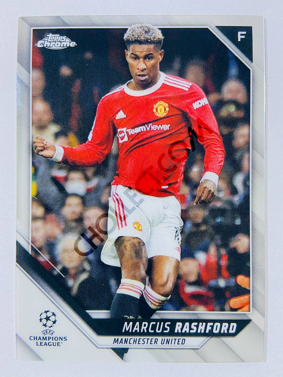 Marcus Rashford - Manchester United 2021-22 Topps Chrome UCL #111