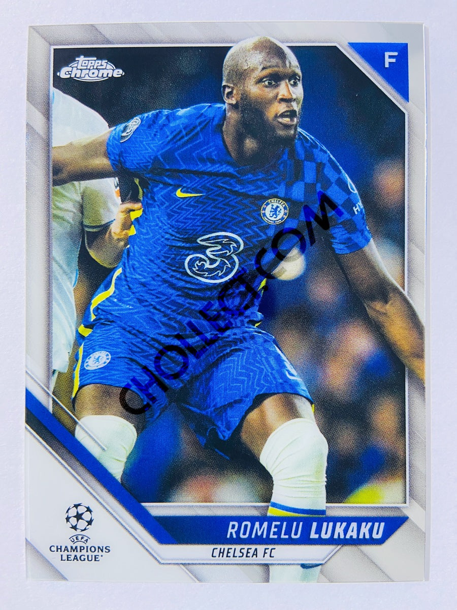 Romelu Lukaku - Chelsea FC 2021-22 Topps Chrome UCL #168