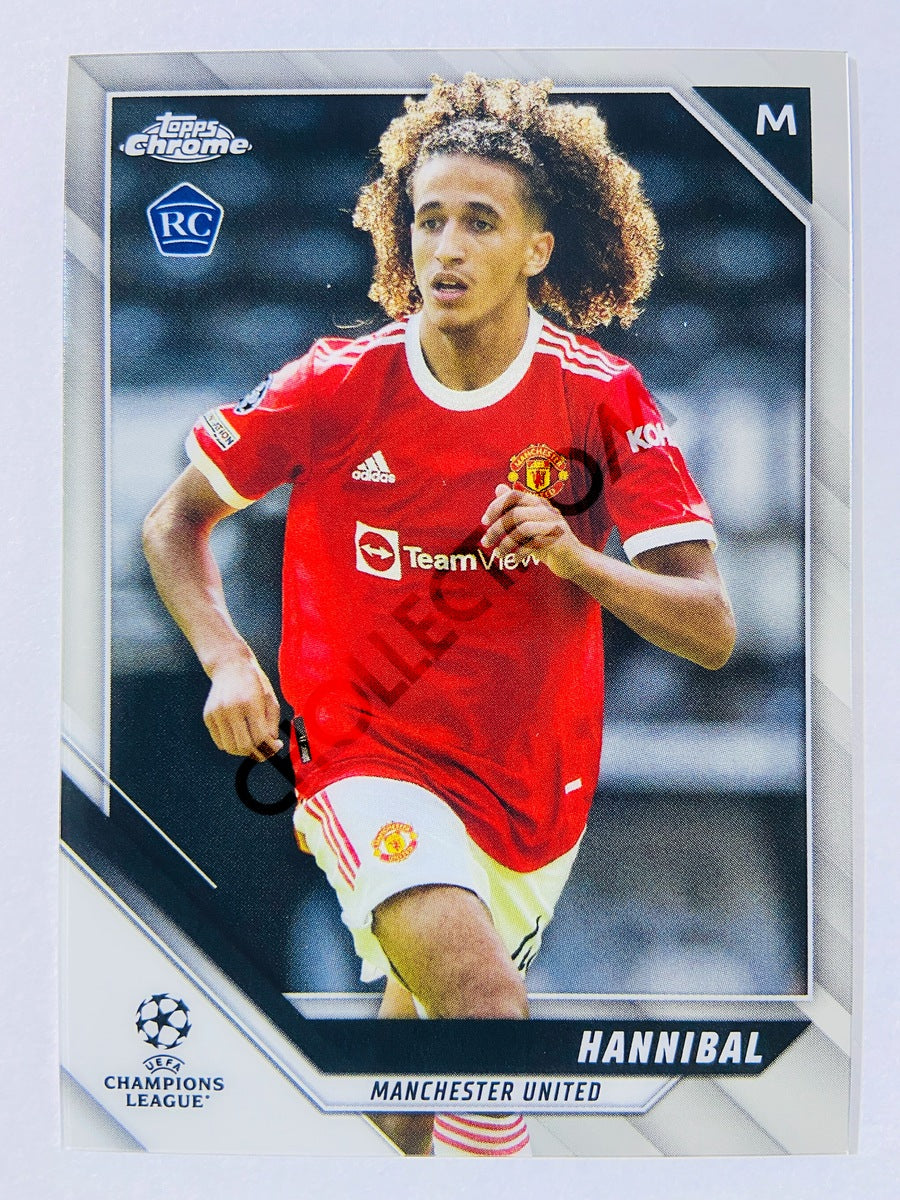 Hannibal - Manchester United 2021-22 Topps Chrome UCL RC Rookie #4