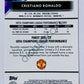 Cristiano Ronaldo - Manchester United 2021-22 Topps Finest UCL #100