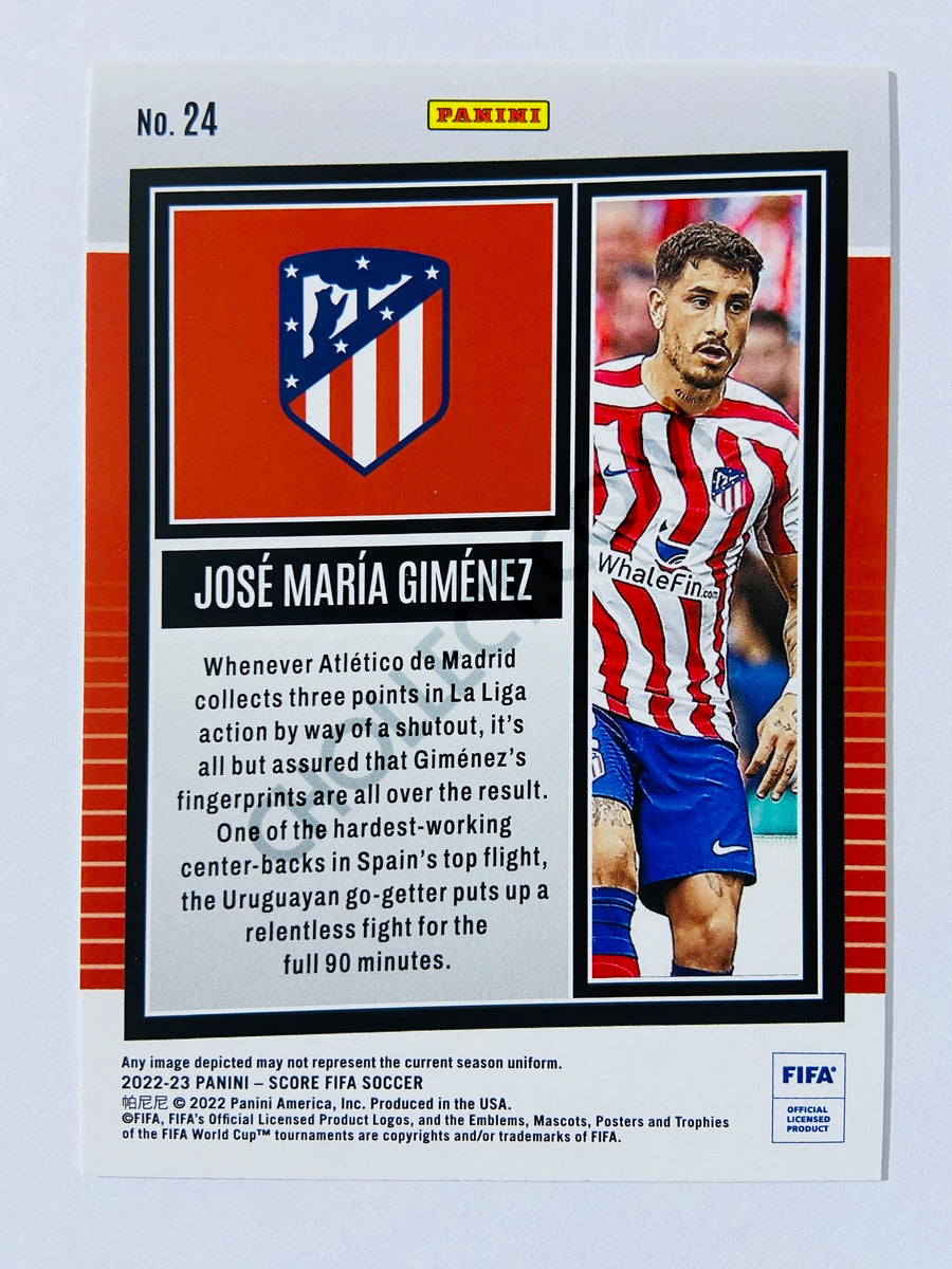 Jose Maria Gimenez - Atletico de Madrid 2022-23 Panini Score FIFA #24