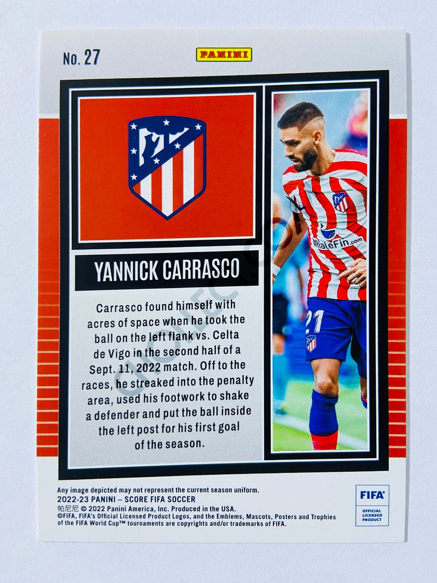 Yannick Carrasco - Atletico de Madrid 2022-23 Panini Score FIFA #27