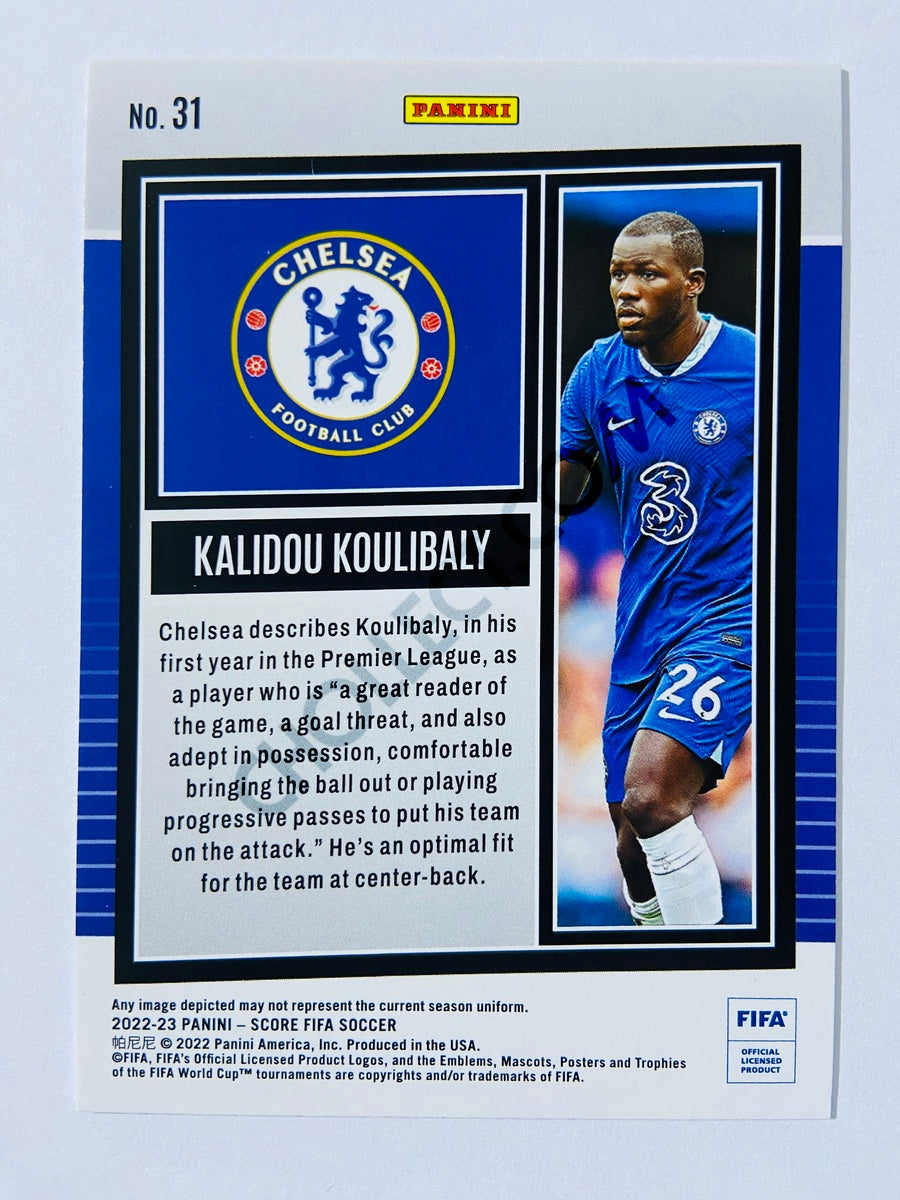 Kalidou Koulibaly - Chelsea FC 2022-23 Panini Score FIFA #31