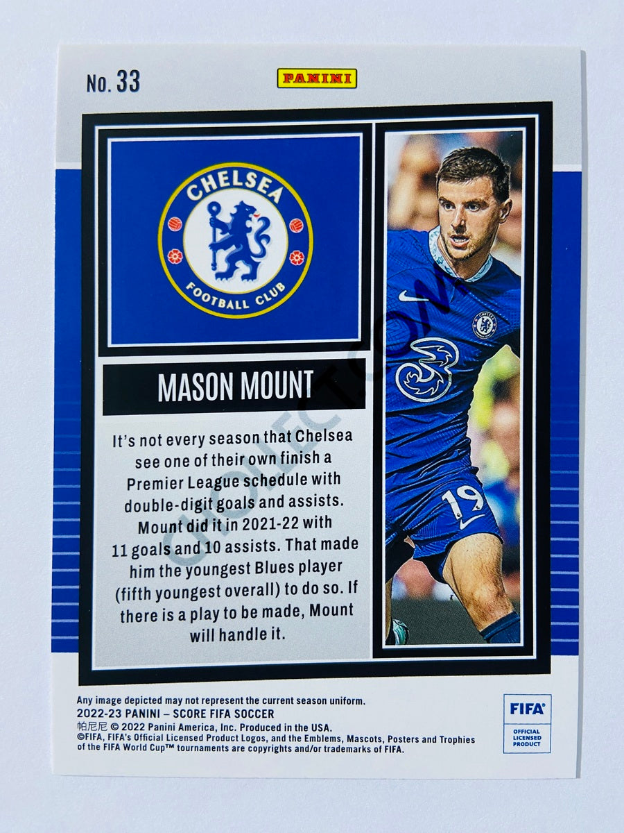 Mason Mount - Chelsea FC 2022-23 Panini Score FIFA #33