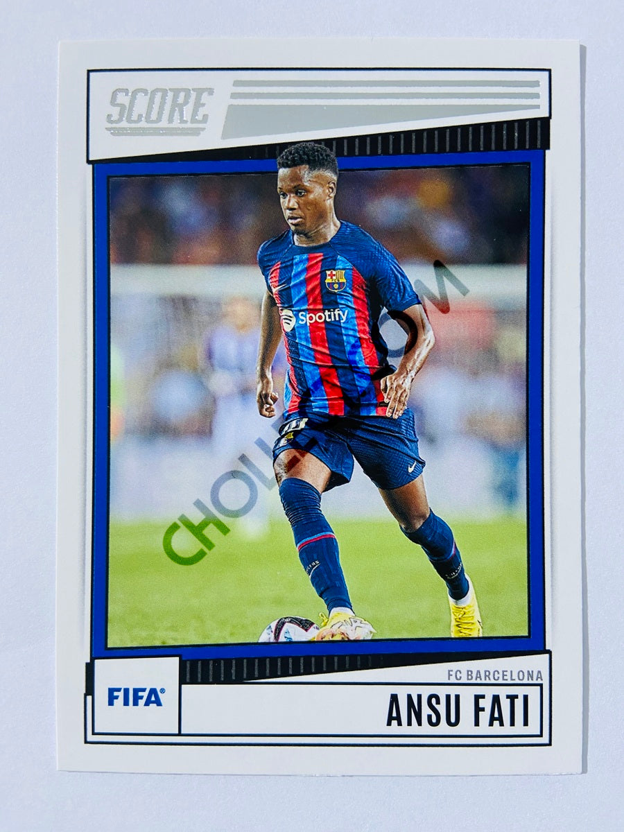 Ansu Fati - FC Barcelona 2022-23 Panini Score FIFA #53