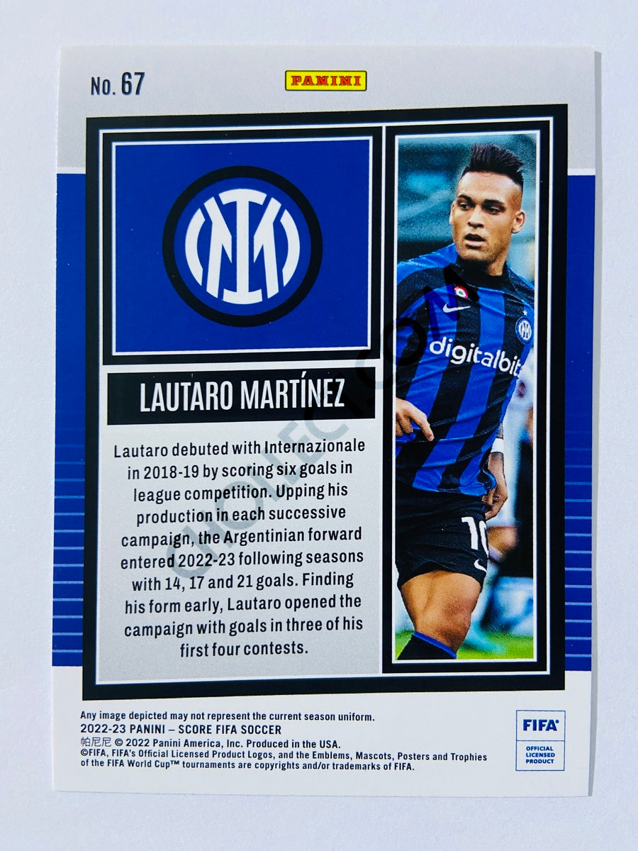 Lautaro Martinez - FC Internazionale Milano 2022-23 Panini Score FIFA #67