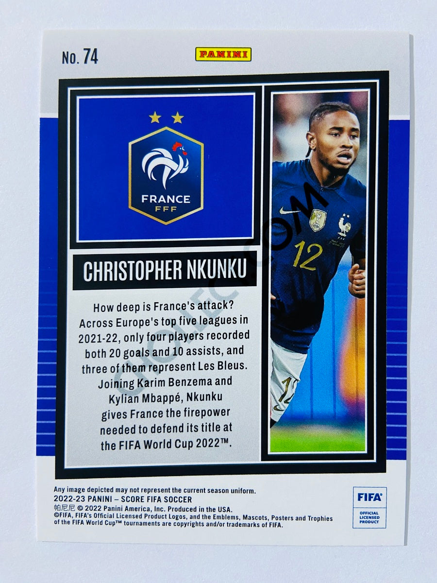 Christopher Nkunku - France 2022-23 Panini Score FIFA #74