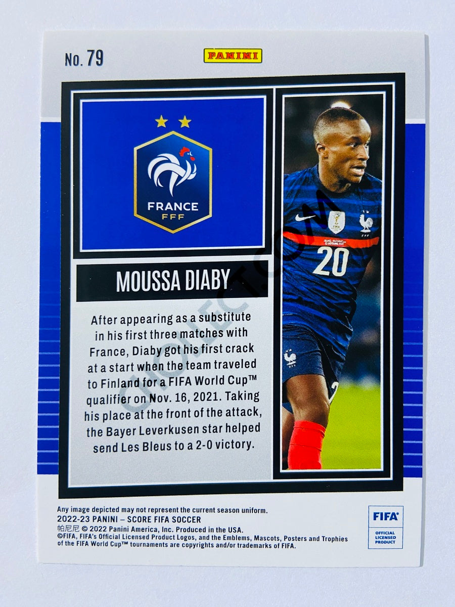 Moussa Diaby - France 2022-23 Panini Score FIFA #79