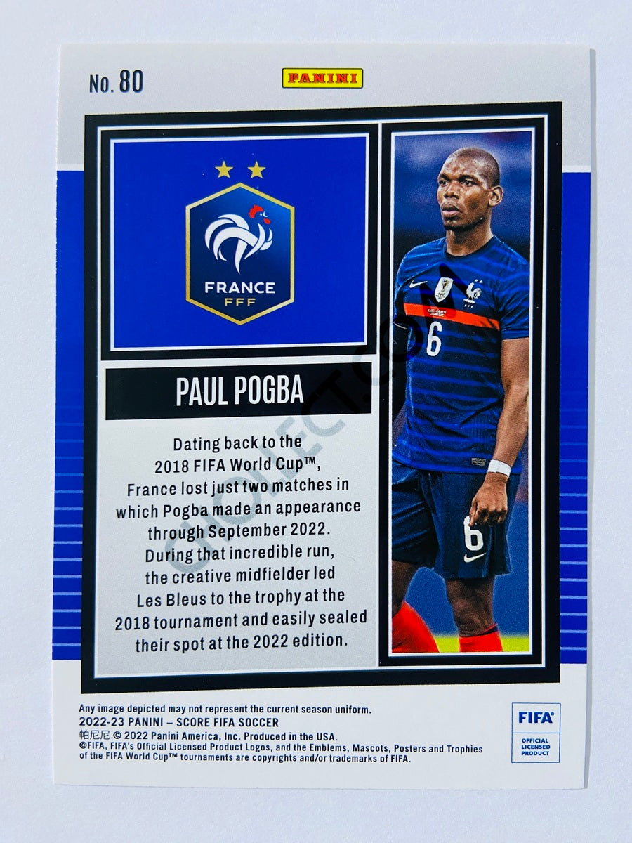Paul Pogba - France 2022-23 Panini Score FIFA #80