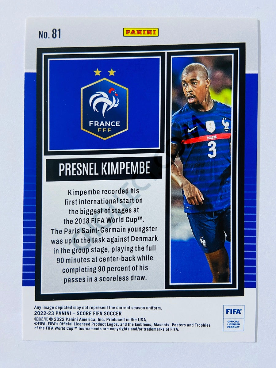 Presnel Kimpembe - France 2022-23 Panini Score FIFA #81