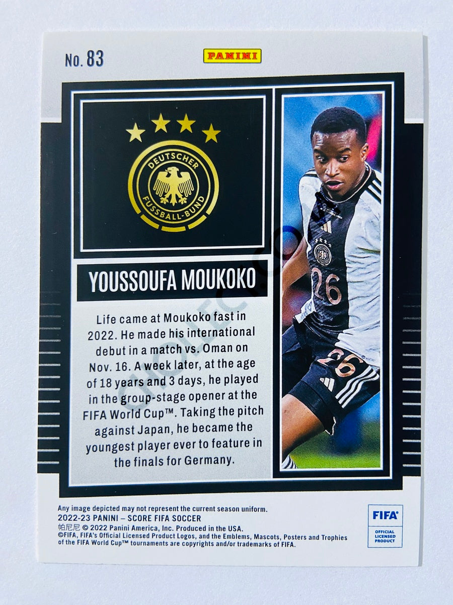 Youssoufa Moukoko - Germany 2022-23 Panini Score FIFA #83