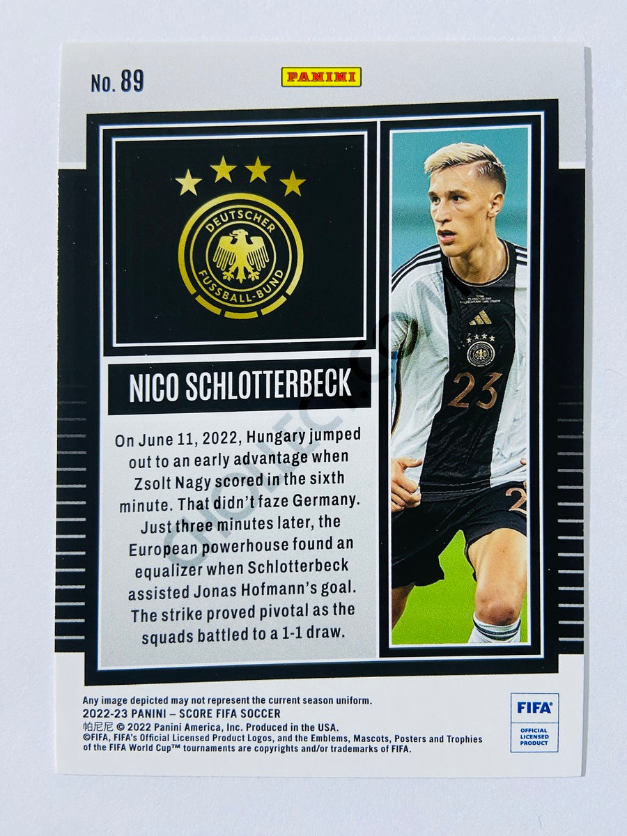 Nico Schlotterbeck - Germany 2022-23 Panini Score FIFA #89