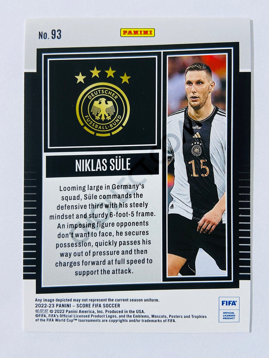 Niklas Sule - Germany 2022-23 Panini Score FIFA #93