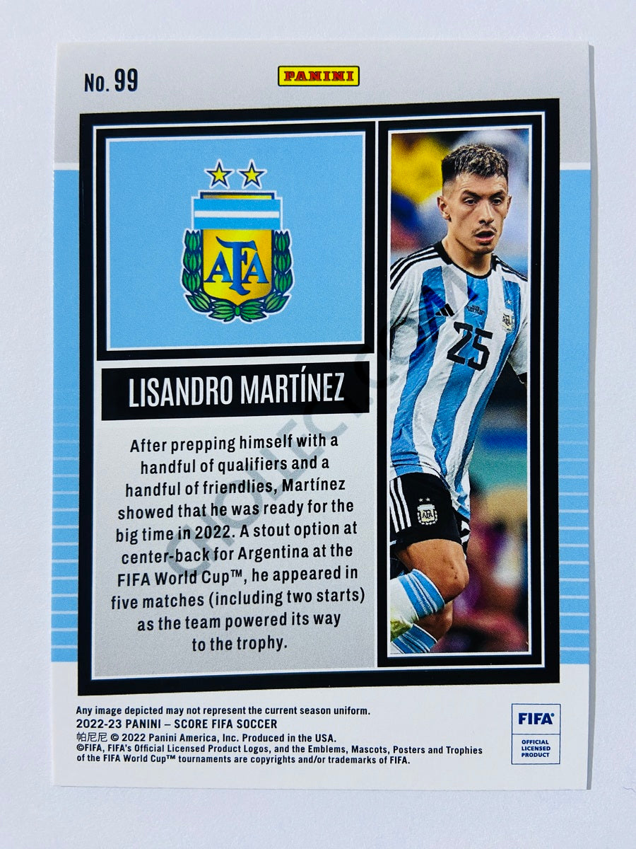 Lisandro Martinez - Argentina 2022-23 Panini Score FIFA #99